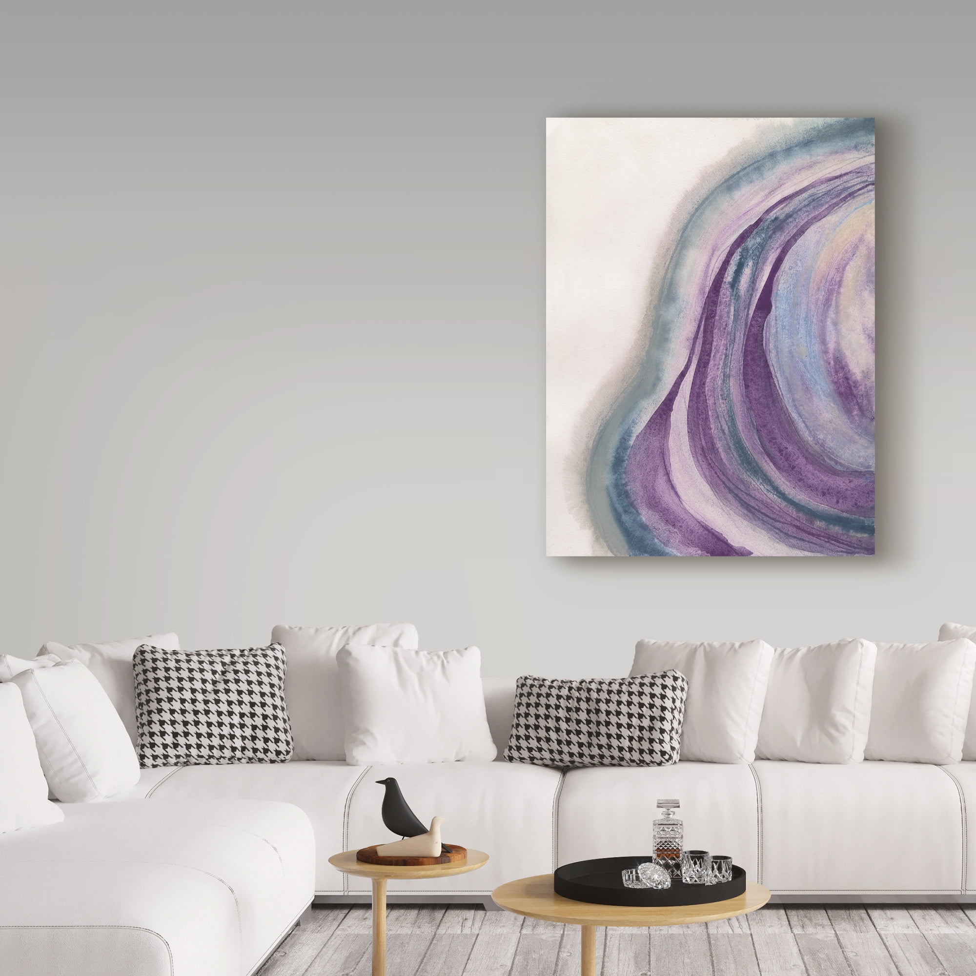 Trademark Fine Art 'Watercolor Geode I' Canvas Art by Chris Paschke