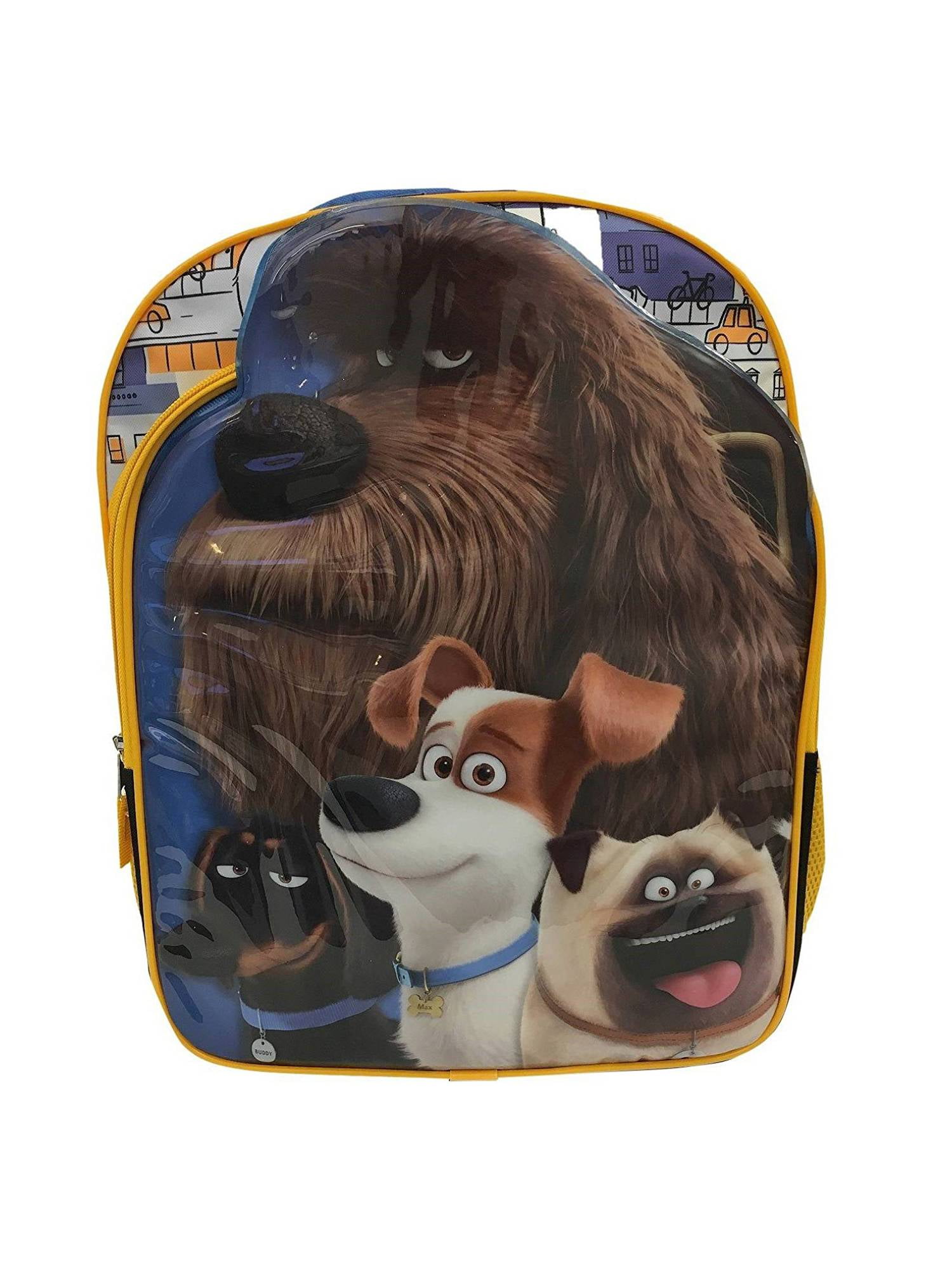 Secret Life of Pets Duke Collectible Tin Lunch gift crayon school Box tote 