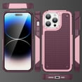 thumbnail image 6 of Allytechgroup Rugged Shockproof Case for Apple IPhone 16, Military Grade Protective Anti-Slip Bumper Drop Proof Dual Layers TPU PC Back Case Cover for iPhone 16, Rose, 6 of 8
