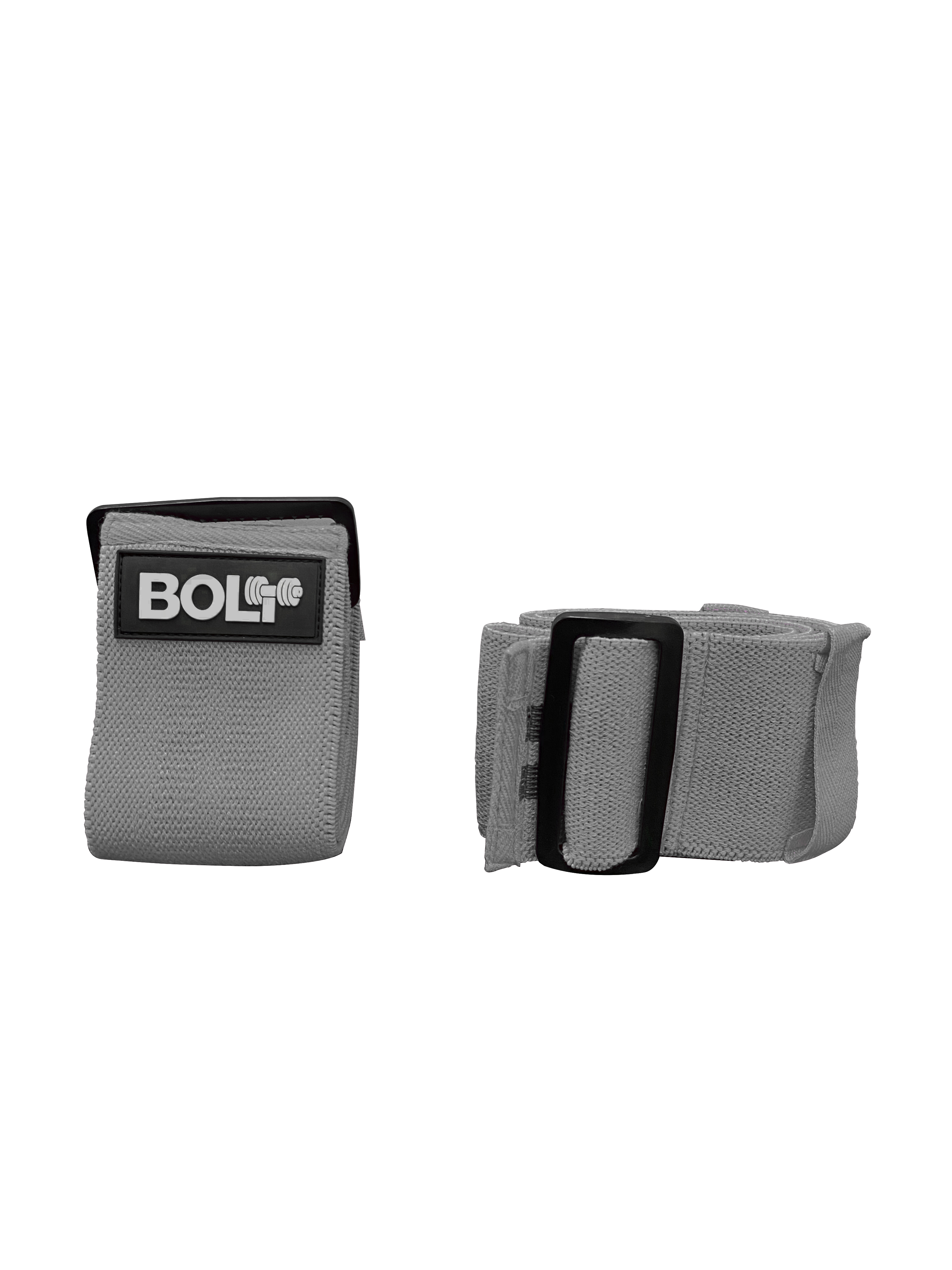 Bolt Adjustable Fabric Thigh Resistance Bands Gray for Legs, Hips