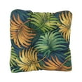 thumbnail image 3 of Blazing Needles Outdoor 19-inch Square Chair Cushion, 19" x 19", Laperta Monsoon, 3 of 3