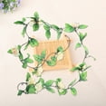 thumbnail image 3 of FRCOLOR  2 .4M Artificial Rose Vine Silk Flowers for Outdoors Petals Wedding Decor Garland Vines, 3 of 8