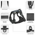thumbnail image 6 of Fotbe Retro Forest Animals Pattern Dog Harness, No-Pull Pet Harness with 2 Leash Clips, Adjustable Soft Padded Dog Vest with Easy Control Handle for Large Dogs-Medium, 6 of 6