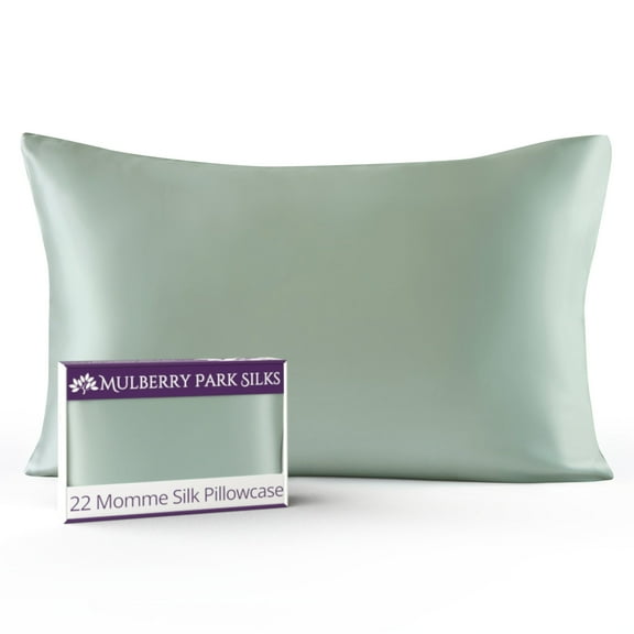 22 Momme Silk Pillowcase - Sage