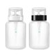 thumbnail image 1 of 2pcs 200ml Nail Polish Remover Press Bottles Empty Lockable Pump Dispenser Bottles (Black Neck and White Neck Press Bottle), 1 of 4