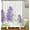 Pp362, variante sur Rideaux de Douche, Décoration Paysage Naturel Sakura Rose Fleur de Cerisier Rideau de Bain 72 x 72 Pouces Tissu Polyester pour Ensemble de Rideaux de Salle de Bain avec 12 Crochets