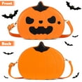 thumbnail image 3 of Deago Women Pumpkin Shoulder Bag Novelty Devil Crossbody Purse PU Leather Halloween Trick or Treat Purses and Handbags, 3 of 10