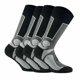 thumbnail image 1 of Rohner Basic Unisex Calcetines de trekking, paquete de 2 - Calcetines básicos para exteriores, calcetines deportivos Gris 43-46, 1 of 4