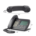 thumbnail image 3 of Refurbished Nortel Vista 390 Analog Desk Phone – Black, 3 of 4