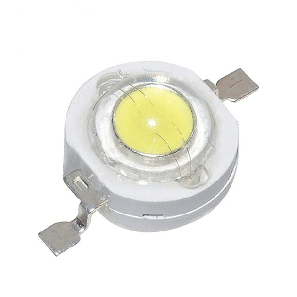 50 Unids Alta Potencia LED Chip 1W Bombilla Blanca Granos de Lámpara DIY SMD COB Lámpara de Integración (YK6622-W-50P)