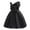 Black, variant on Odeerbi Toddler Girls Princess Dresses Party Gowns Solid Color One Shoulder Evening Dress Children Sleeveless Dress Formal Dress Pink