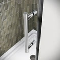 thumbnail image 5 of Locone 30" x 76" Semi-Frameless Pivot Shower Door with CrystalTech Treated 1/4" Tempered, Clear Glass, Polished Chrome Hardware, SKU: DSD-3464-236-CH, 5 of 6