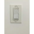 thumbnail image 6 of JSP Manufacturing 1 Gang Clear Rocker Switch & Outlet Cover Guard Plate (2 Pack), 6 of 9