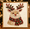 Q-Reindeer-christmas decorations- A3, variant on DIY Christmas Pearl Diamond Painting Art Kit,Cute Mosaic Craft, 3D Pearl Painting Set Raised 3D Sparkling Pearl Art Set to Upgrade Dull Home Wall Decor