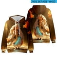 thumbnail image 4 of Inuyashas Hoodie Women's Men's 3D Print Anime Long Sleeve Sweatshirt Fashion Casual Hot Selling Hooded Pullovers, 4 of 4
