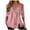 Pink, variant on Lindreshi Long Sleeve Shirts for Women Summer Tops for Women Women's Fashion Casual Solid Color Square Neck Pullover Long Sleeve Lace Splicing Top