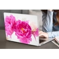 thumbnail image 4 of KSK KAISHEK Compatible with New MacBook Air 13 inchs Case 2018 2019 2020 2021 2022 Release Model A1932/A2179/A2337 m1, Plastic Hard Shell + Black Keyboard Cover, Flower 0490, 4 of 5