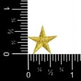 thumbnail image 3 of (10 Pieces) 5/8" Metallic Gold Star, Iron-on Patch, Embroidered Badge, 3 of 3