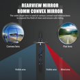 thumbnail image 4 of GET IT 2 PACK BLACK-Bike Mirror, Bicycle Cycling Rear View Safe Mirrors, Adjustable Rotatable Handlebars Mounted Plastic Convex Mirror compatible Mountain Road Bikes_Special Gift, 4 of 4
