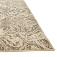 thumbnail image 2 of Contemporary Daisy Collection Area Rug Beige - 2'6"x10', 2 of 5