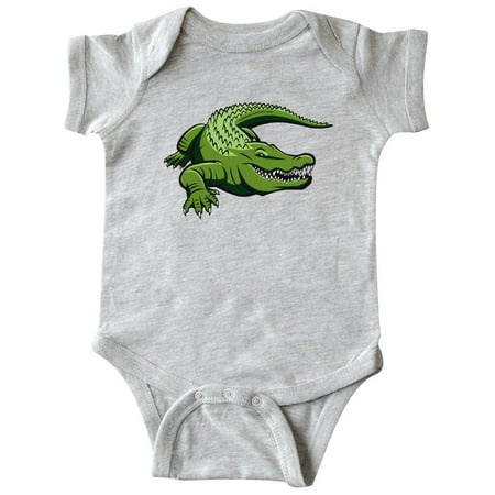 

Inktastic Green Gator Gift Baby Boy or Baby Girl Bodysuit