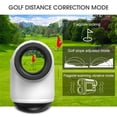 thumbnail image 4 of Touch Golf Rangefinder with LCD Touch Screen 6X Magnification 600M / 800M USB Rechargeable Range Finder Distance Meter with Speaker Slope Function Flag Locking Vibration, 4 of 7
