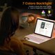 thumbnail image 4 of Oyeeice Funda Con Teclado Para Ipad Air 6.A 11 Pulgadas M2 2024 Air 5.A/4.A 10.9'' 2022/2020 Pro 11'' (4.A 3.A Generación) - Funda Folio Inteligente Con Teclado Retroiluminado Desmontable Y Portalápic, 4 of 5