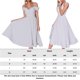 thumbnail image 2 of Vestido Vestido ajustado para mujer Cintura media Vestido midi elegante Traje de vacaciones (Blanco L) Cgtredaw Blanco T L para Mujer, 2 of 8