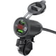 thumbnail image 1 of Kenally Toma de corriente para motocicleta, anticorrosivo, elegante, Dual USB, adaptador de carga para motocicleta, voltímetro, accesorios con tapa Accesorios para motos Rojo Kenally VI022282-01B, 1 of 6