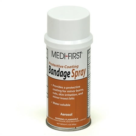 Medi-First Bandage Spray with Aerosol 3 Ounce. Can-1 Each