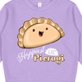 thumbnail image 3 of Inktastic Happiest Lil' Pierogi Toddler Sweatshirt, 3 of 4