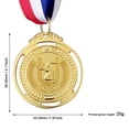 thumbnail image 4 of DQrwqpou Medalla 2 Pulgadas Premio Oro Regalo Recuerdo Recompensa para Y Adultos (oro), 4 of 4