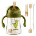 thumbnail image 1 of Sippy Cups Joypony para niños pequeños de más de 6 m con mango de 260 ml, 2 pajitas, 1 of 7