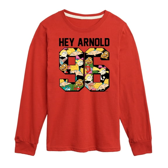 Hey Arnold! - Arnold 1996 - Toddler And Youth Long Sleeve Graphic T-Shirt