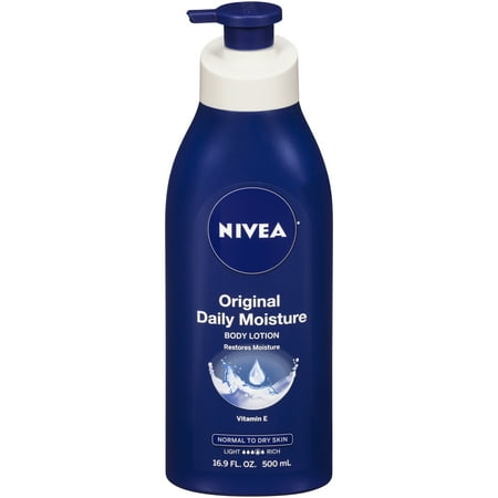 NIVEA Original Daily Moisture Body Lotion 16.9 fl. oz. - Walmart.com