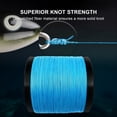 thumbnail image 2 of Feidoo Braided Fishing Line, Highly Abrasion Resistant, Improved Knot Strength, Ultra-Thin Diameter Superline, 50% Thinner Than Mono, 2 of 7