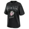 thumbnail image 2 of Women's WEAR by Erin Andrews  Charcoal New York Yankees Oversized Boyfriend T-Shirt, 2 of 4