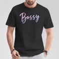 thumbnail image 2 of Bossy Fun Joke T-Shirt, Funny Bossy Shirt, Humorous Quote Tee, Sassy Boss Vibes T-shirt, Bold and Fun Shirt for Women, 2 of 3