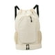 thumbnail image 3 of Mochila deportiva para baloncesto, equipo con compartimento para zapatos, mochila de tenis, bolsa para raqueta de bádminton, para acampar, para hombre Beige Blanco, 3 of 8
