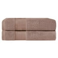 thumbnail image 2 of BNM Turkish Cotton Heavyweight Bath Sheet Set, Taupe, 2 of 5