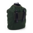 thumbnail image 3 of De Aluminio De 0,9 L, Portátil, Con Taza, Cubierta Verde, Camping, Senderismo, Ejército, Camping, Picnic, Accesorios De Viaje Eigraketly OD005604-00, 3 of 6