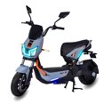 thumbnail image 1 of Bicimoto Eléctrica BIKEON TWIN MAX Azul 1000W 60V 20Ah, hasta 40km/h y 50km Autonomía, Suspensión Delantera Avanzada, Frenos de Disco y Tambor, Llantas 90/80-10 Tubeless, Luces LED, 1 of 9