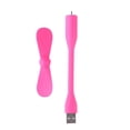 thumbnail image 2 of Mini ventilador USB portátil y flexible para Power Bank/Notebook Summer Gadget (rosa), 2 of 5