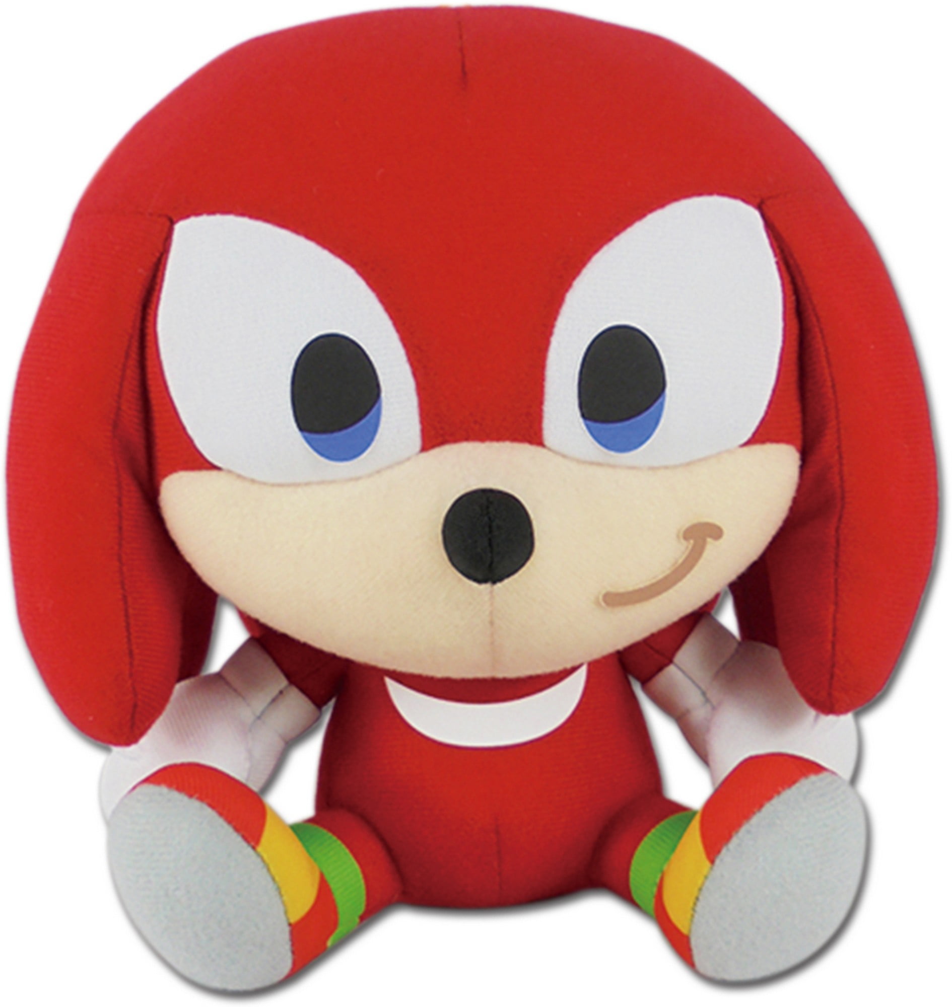 Sega Sonic The Hedgehog Video Game Knuckles Red 12" Plush Stuffed Figure Toy 