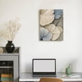 thumbnail image 5 of Abstract Floral Canvas Wall Art – Modern Neutral Flower Canvas Painting, Printed Botanical Wall Art, Minimalist Leaf Texture Artwork, 5 of 7