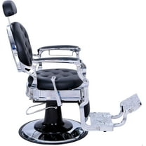 GoDecor Salon Chair, Heavy Duty Hydraulic Recline Barber Chair for Hair Stylist, Tattoo Salon Beauty Spa Chair Styling Equipment, Button Type