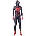 thumbnail image 2 of Mono estampado de Halloween Mono ajustado para hombre Traje de vacaciones de retazos, 2 of 9