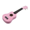 thumbnail image 2 of 21-inch Ukulele 4 Strings Ukulele Small Guitar Bass Wooden Musical Instrument Kids Gift Pink, 2 of 7