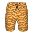 thumbnail image 3 of Pofeuu Hot Dogs Prin Men's Swim Trunks Quick Dry Bathing Suit Swimming Board Shorts Mesh Lining Beach Swimwear-XX-Large, 3 of 6