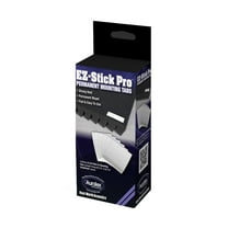 Auralex Acoustics Adhesive Tabs,1 in. W,PK24 EZ-STICK PRO